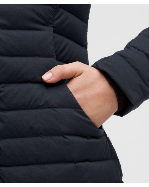 lululemon athletica Black Pack It Down Long Jacket