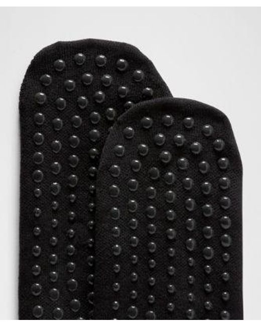 lululemon athletica Black – Find Your Balance Grip Tab Socks – – Size Large