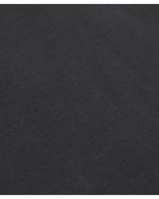 lululemon athletica Black Drapey Softstreme Long-Sleeve Maxi Dress