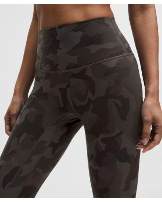 lululemon athletica Multicolor – Align No Line High-Rise Pants – 25" – Color Camo/ – Size 4