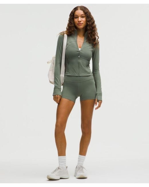 lululemon athletica Green – Define Cropped Jacket Nulu – /Pastel – Size 18