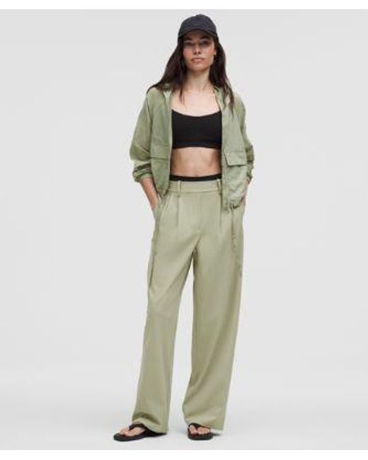 lululemon athletica Green Hood-Lite Relaxed-Fit Jacket