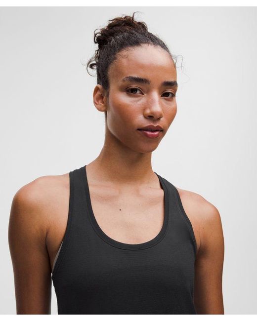 lululemon athletica Black – Swiftly Tech Racerback Tank Top 6.0 Hip Length – – Size 6