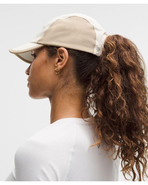 lululemon athletica Natural – Multi-Panel Running Hat – Color Khaki/ – Size Small/Medium