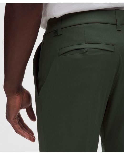 lululemon athletica Green – Abc Slim-Fit Trousers 32L Warpstreme – – Size 12 for men