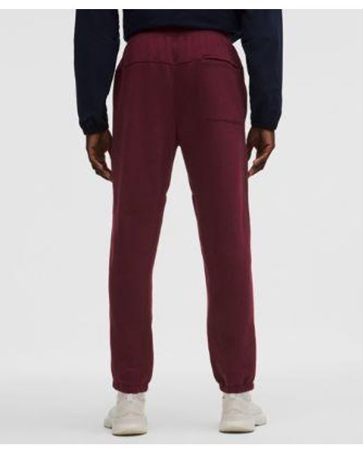 lululemon athletica Blue – Steady State Classic-Fit Joggers Regular – Color Burgundy/ – Size Large for men