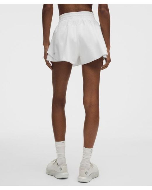 lululemon athletica White Shake It Out High-Rise Running Short 2.5"