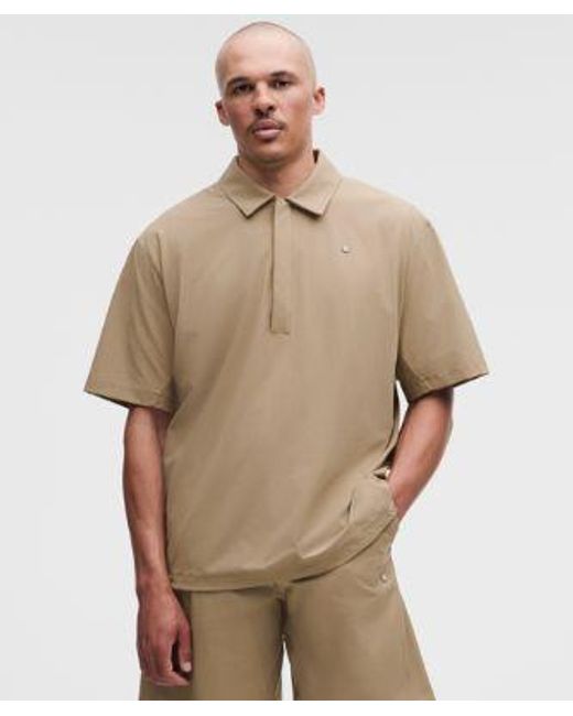 lululemon athletica Natural – Water-Repellent Golf Pullover – Color Khaki – Size Large for men