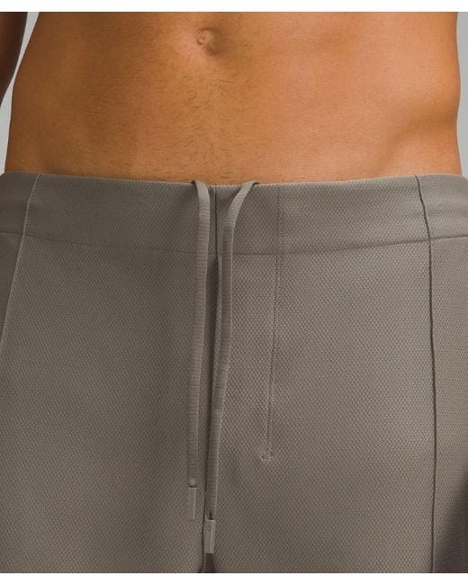lululemon athletica Gray Knit Training Pants for men