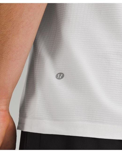 lululemon athletica White – Metal Vent Tech Short-Sleeve Shirt – – for men