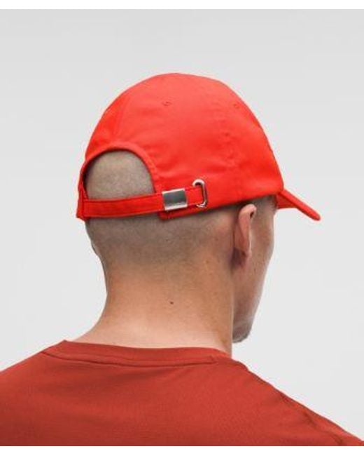 lululemon athletica Red – Classic Ball Cap Wordmark – – Size Large/Xl