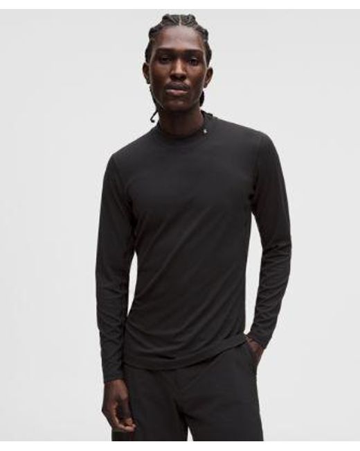 lululemon athletica Black Mockneck Long-Sleeve Golf Base Layer for men