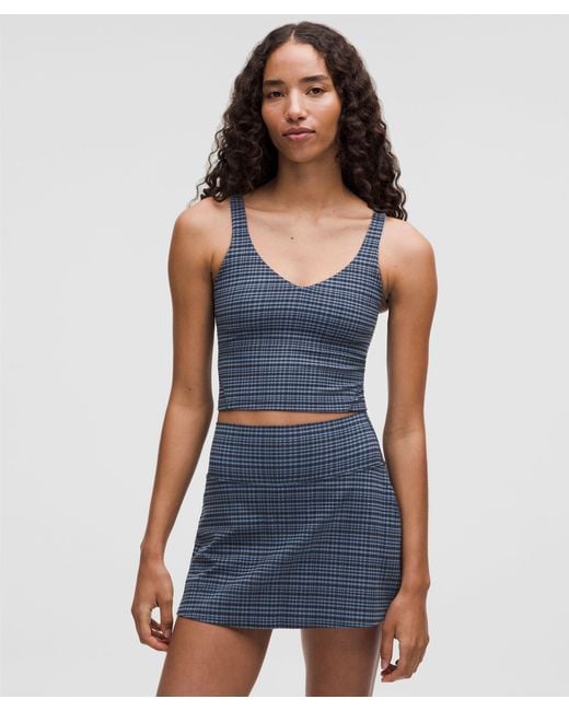 lululemon athletica Blue – Align Tank Top Light Support, A/B Cup – – Size 4