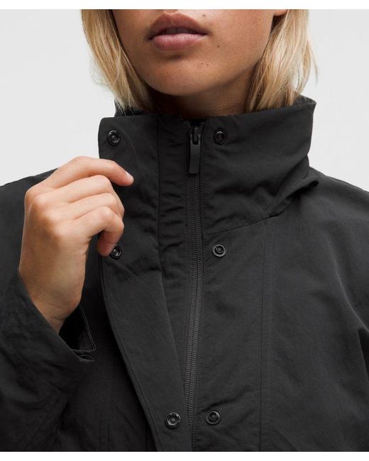 lululemon athletica Black Always Effortless Long Jacket