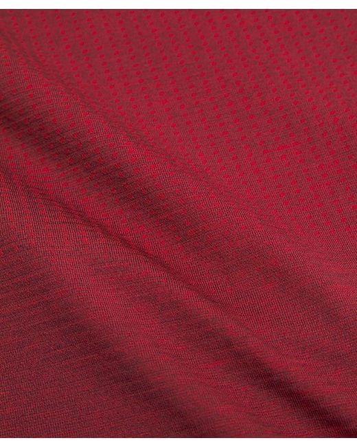 lululemon athletica Red – Metal Vent Tech Short-Sleeve Shirt – /Burgundy – Size Medium for men
