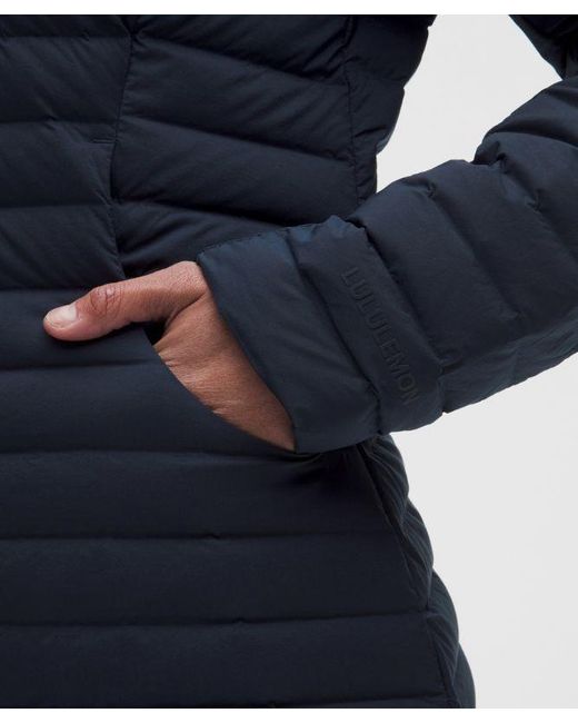 lululemon athletica Blue – Pack It Down Jacket – – Size 18