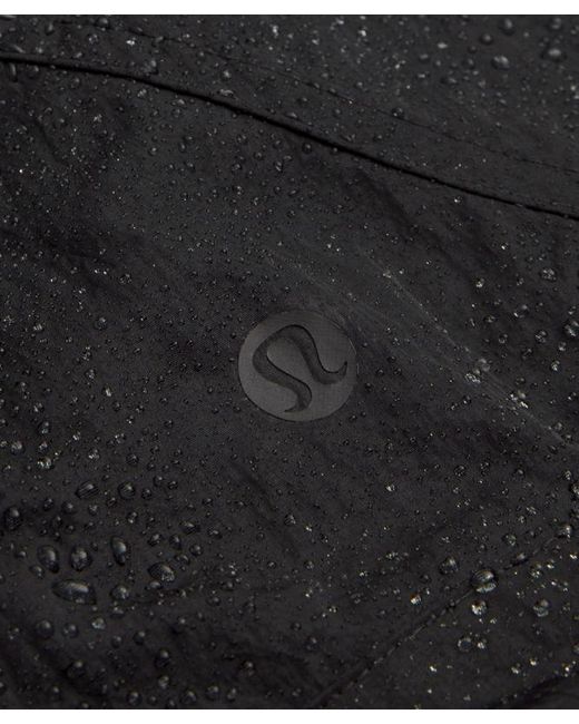 lululemon athletica Black Scuba Cropped Anorak