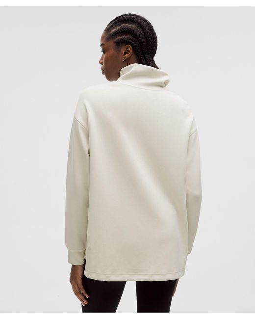lululemon athletica Natural Oversized Funnel-Neck Pullover