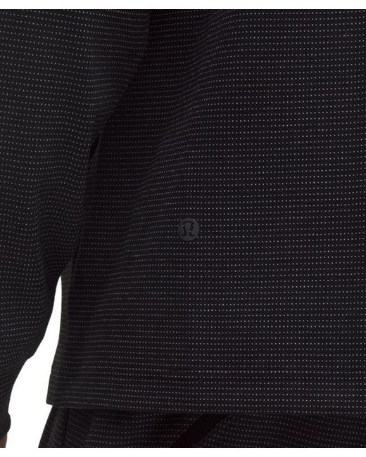 lululemon athletica Blue – Reflective Knit Running Half Zip Long-Sleeve Top – – Size Large for men