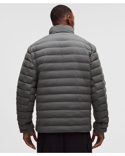 lululemon athletica Gray Navigation Down Jacket for men