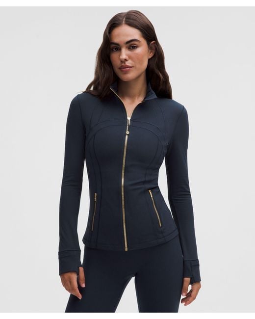 lululemon athletica Blue Nulu Define Jacket Zip-Up Hoodie