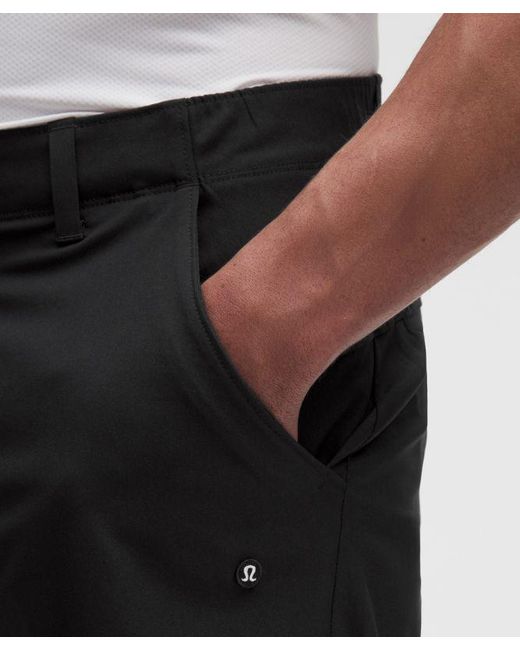 lululemon athletica Black – Stretch Relaxed-Fit Golf Trousers Regular – – Size 6 for men