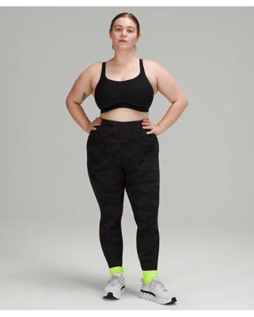lululemon athletica Black Run Times Bra