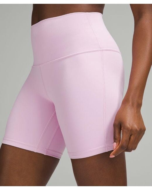 lululemon athletica Pink – Align High-Rise Shorts – 6" – – Size 4