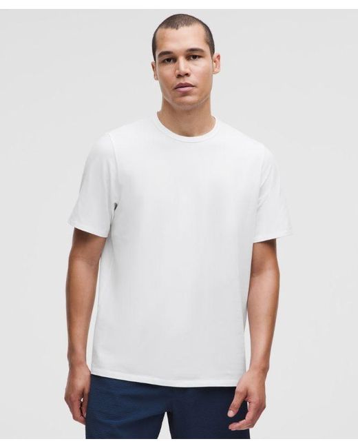 lululemon athletica White Organic Cotton Classic-Fit T-Shirt for men