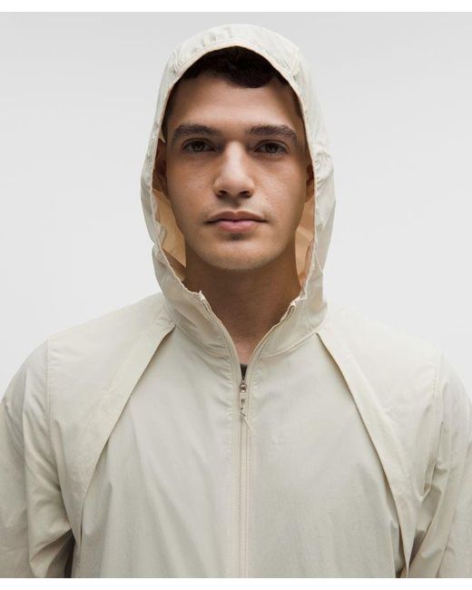 lululemon athletica Gray Fast And Free Packable Jacket for men