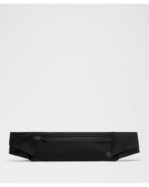 lululemon athletica Black – Fast And Free Running Belt – – Size Large/Xl