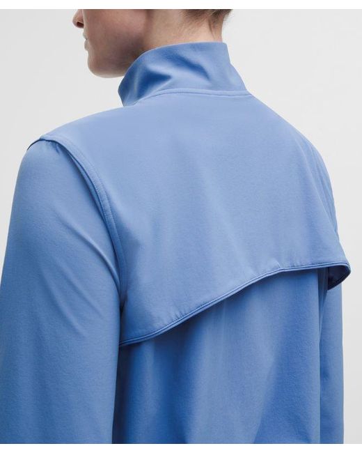 lululemon athletica Blue – Court Rival Tennis Track Jacket – – Size 8
