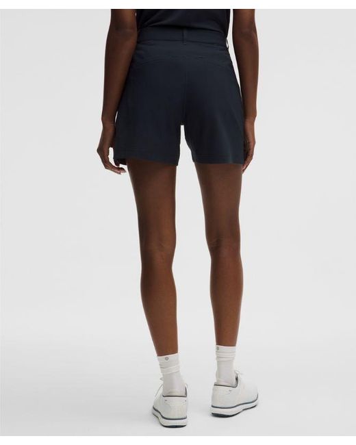 lululemon athletica Blue Stretch Twill Golf Short 5"
