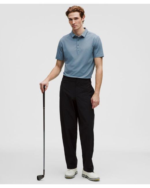 lululemon athletica Blue – Showzero Slim-Fit Polo Shirt – – Size 6 for men