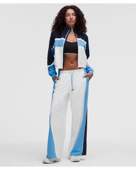 lululemon athletica Blue – Court Champ Uv-Protective High-Rise Tennis Pants – – Size Medium