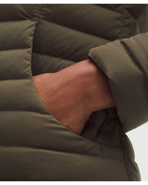 lululemon athletica Brown – Pack It Down Jacket – – Size 4