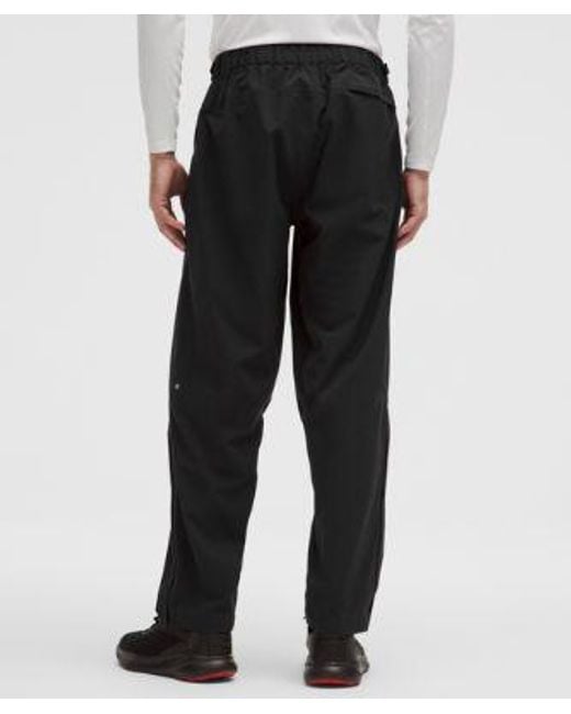 lululemon athletica Black Waterproof Golf Pant for men
