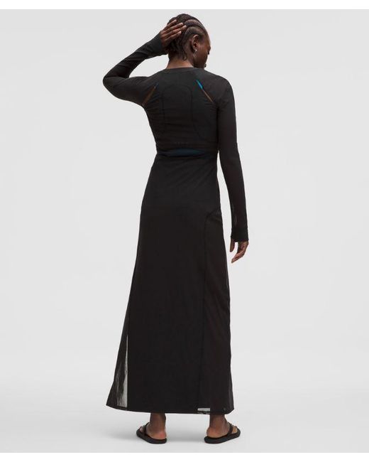 lululemon long sleeve dress Ribbed Long-Sleeve - Medium Forest This long lululemon define long sleeve dress