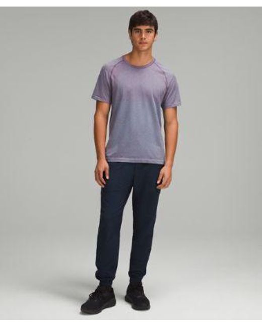 lululemon athletica Purple – Metal Vent Tech Short-Sleeve Shirt Fit – //Light – for men