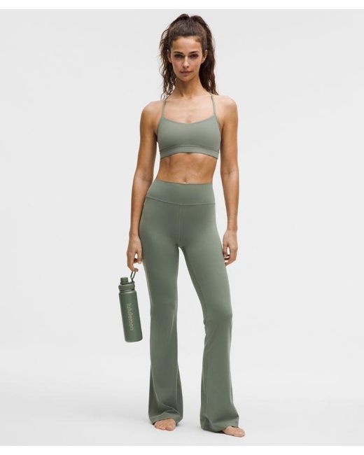 lululemon athletica Green Groove Nulu High-Rise Flared Pant