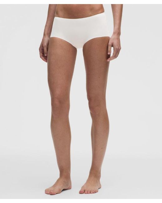 lululemon athletica Black – Invisiwear Mid-Rise Boyshort Underwear 3 Pack – – Size Large