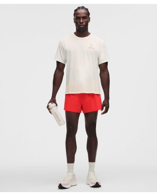 lululemon athletica Red Mile Maker Mesh Short-Sleeve Shirt for men