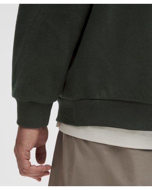 lululemon athletica Green Steady State Pullover Hoodie for men