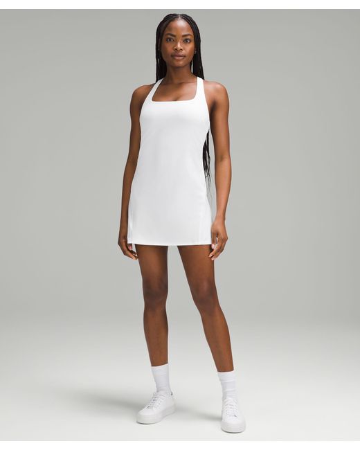lululemon athletica Lightweight Tennis Dress in White | Lyst