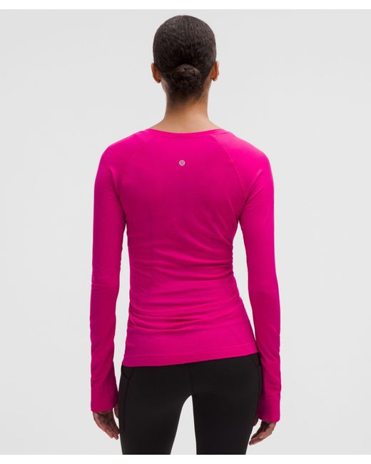 lululemon athletica Pink Swiftly Tech Long-Sleeve Shirt 2