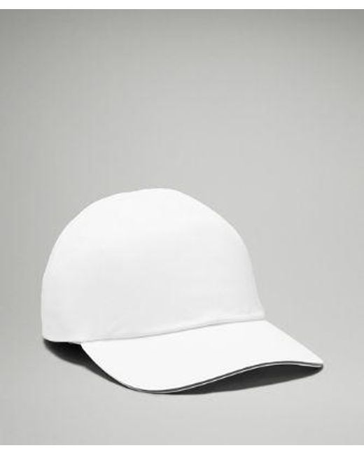 lululemon athletica White – Fast And Free Running Hat – –