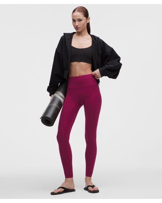 lululemon athletica Red Align No Line High-Rise Pant 28"
