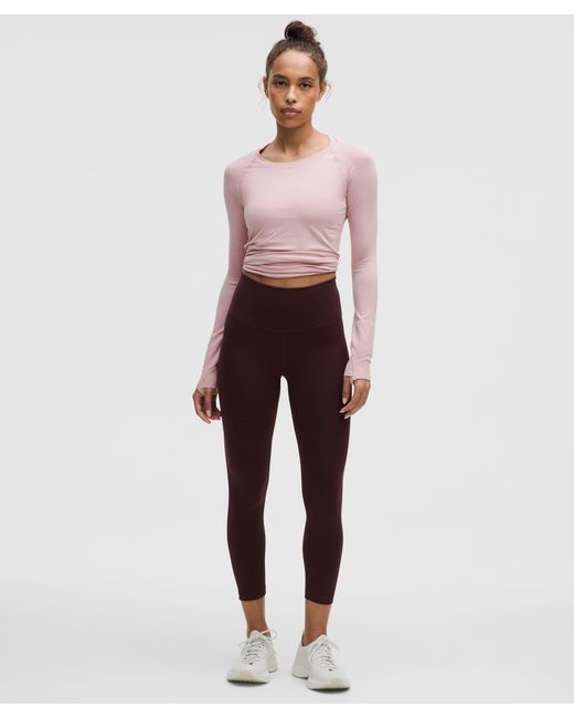 lululemon athletica Pink Swiftly Tech Long-Sleeve Shirt 2.Hip Length