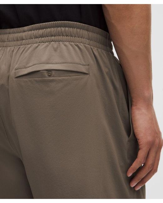 lululemon athletica Black Zero Tucks Relaxed-Fit Short 8" for men