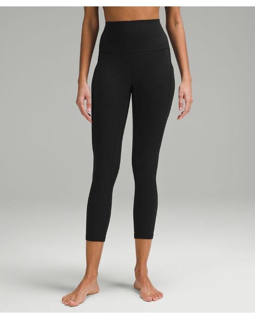 lululemon athletica Align High-rise Crop Leggings With Pockets - 23" - Color Black - Size 0